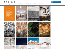 Tablet Screenshot of bauerarquitectos.cl